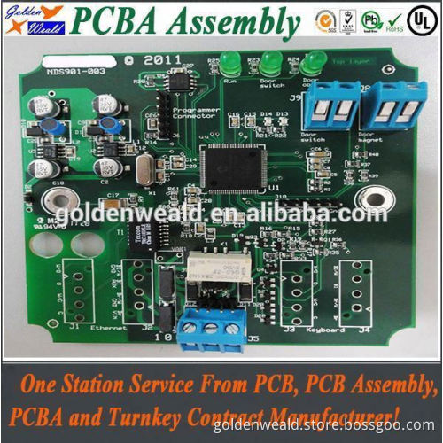 high-frequency pcb assembled with components and immersion gold cheap pcb assembly pcb assembly for electronics